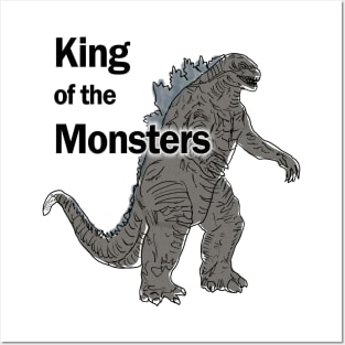 King Of Monsters Posters and Art